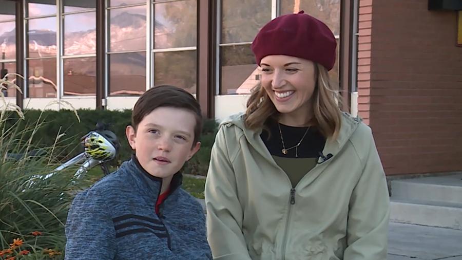 Caitlin DeMass enrolled Jack and her other children in the Safe Routes Program.