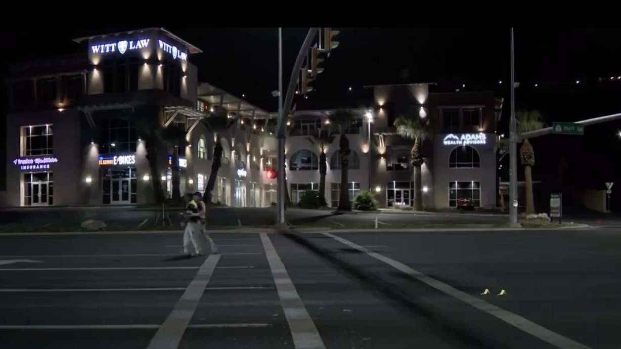 Police investigate after a woman was hit by a vehicle and killed near 500 North and Bluff Street on Wednesday night. The woman's brother was hit and killed at the same intersection two days later, and the driver who allegedly hit him was charged Monday with using cocaine just before the crash.