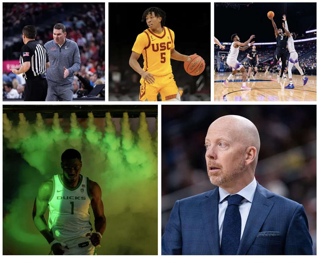 The official Pac-12 men's basketball crystal ball