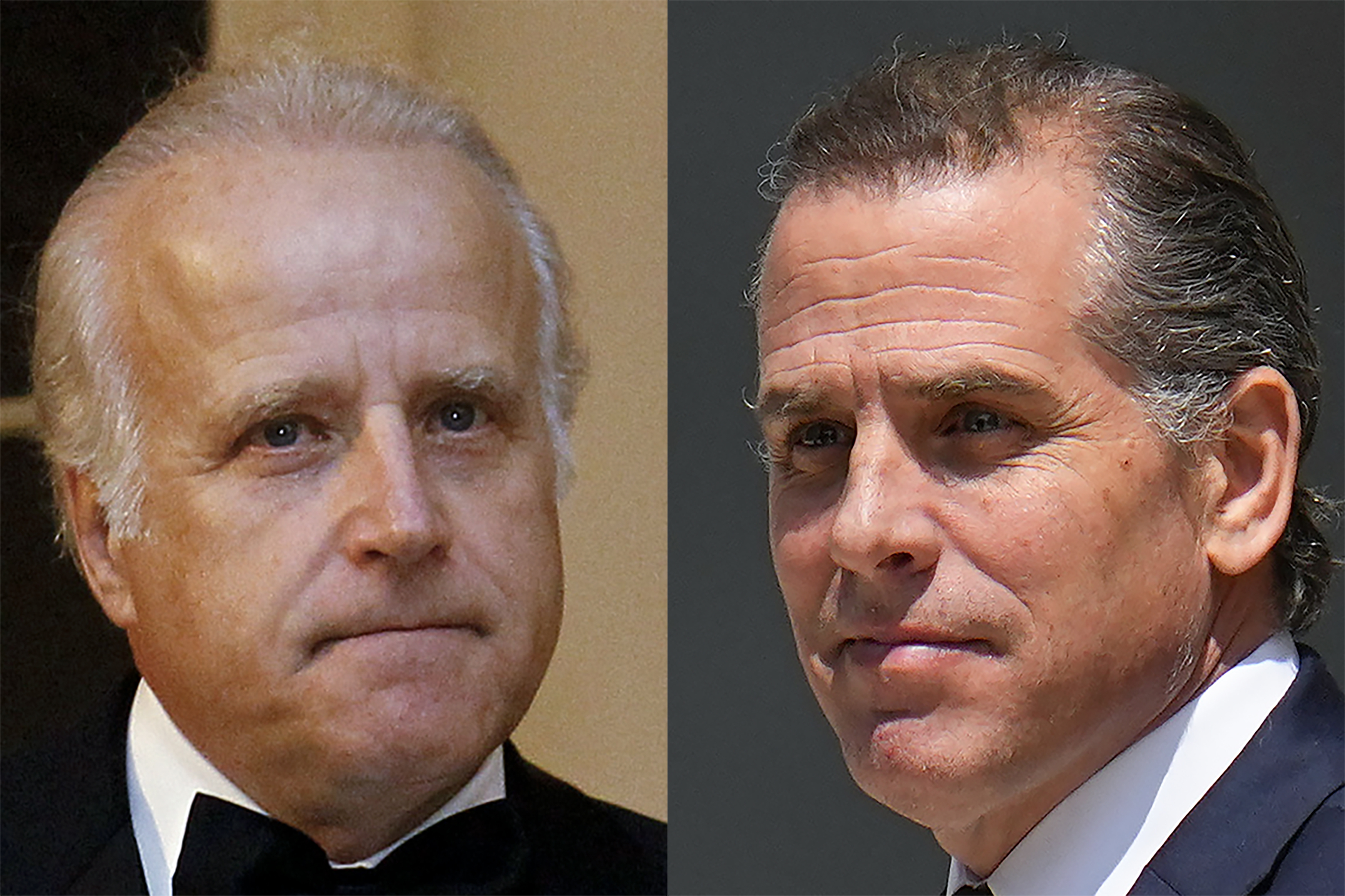 James Biden, President Joe Biden's brother, Oct. 13, 2011, left, and Hunter Biden, the president's son, July 26, right. House Republicans made the first official requests Thursday for documents regarding their their foreign business dealings. 