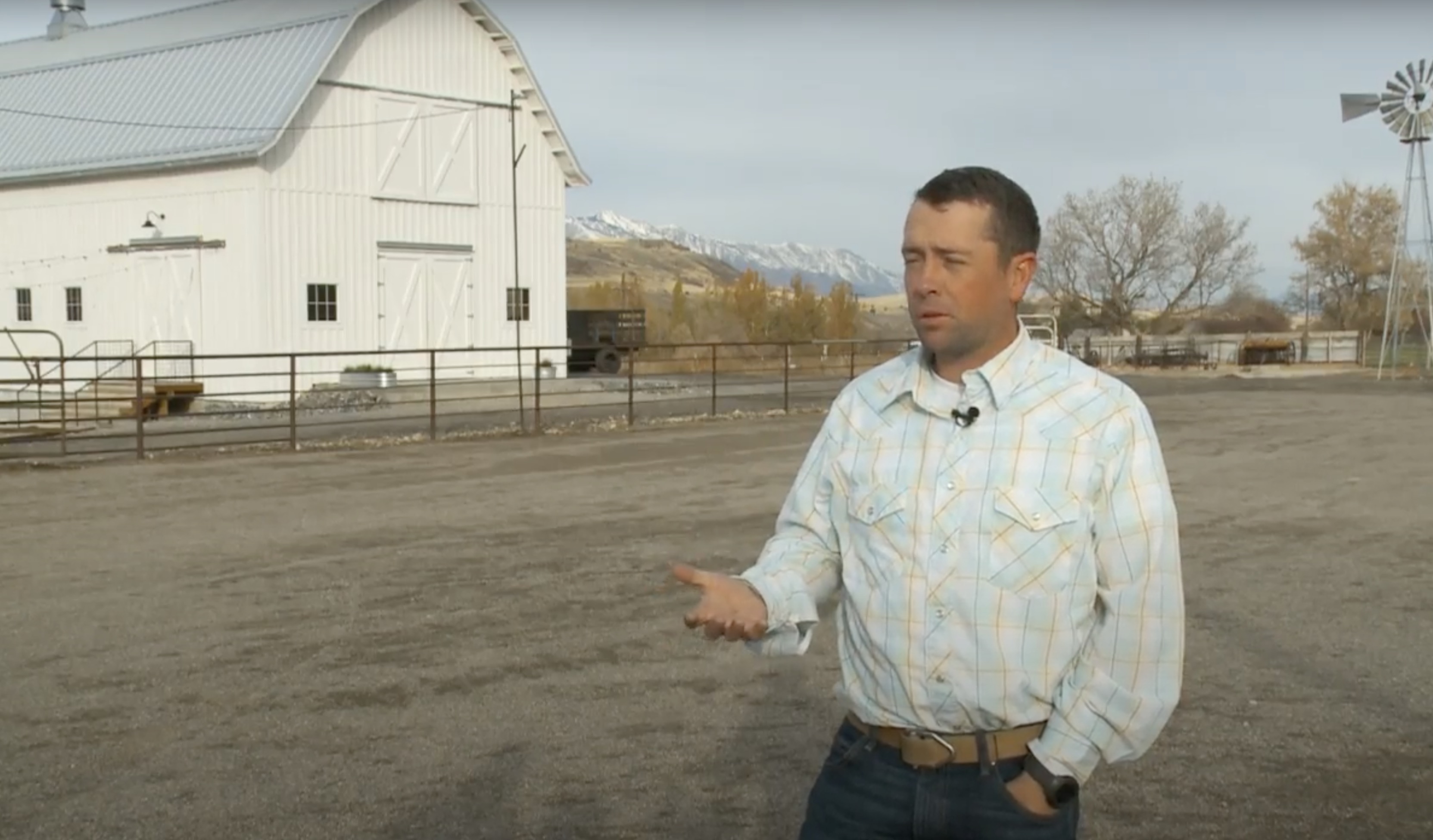 Rep. Casey Snider, R-Paradise, speaks from his farm in Paradise on Nov. 1. Snider, a chair of the bipartisan Great Salt Lake Caucus, said he's proposing making changes to the state's agricultural water optimization program to increase accountability.