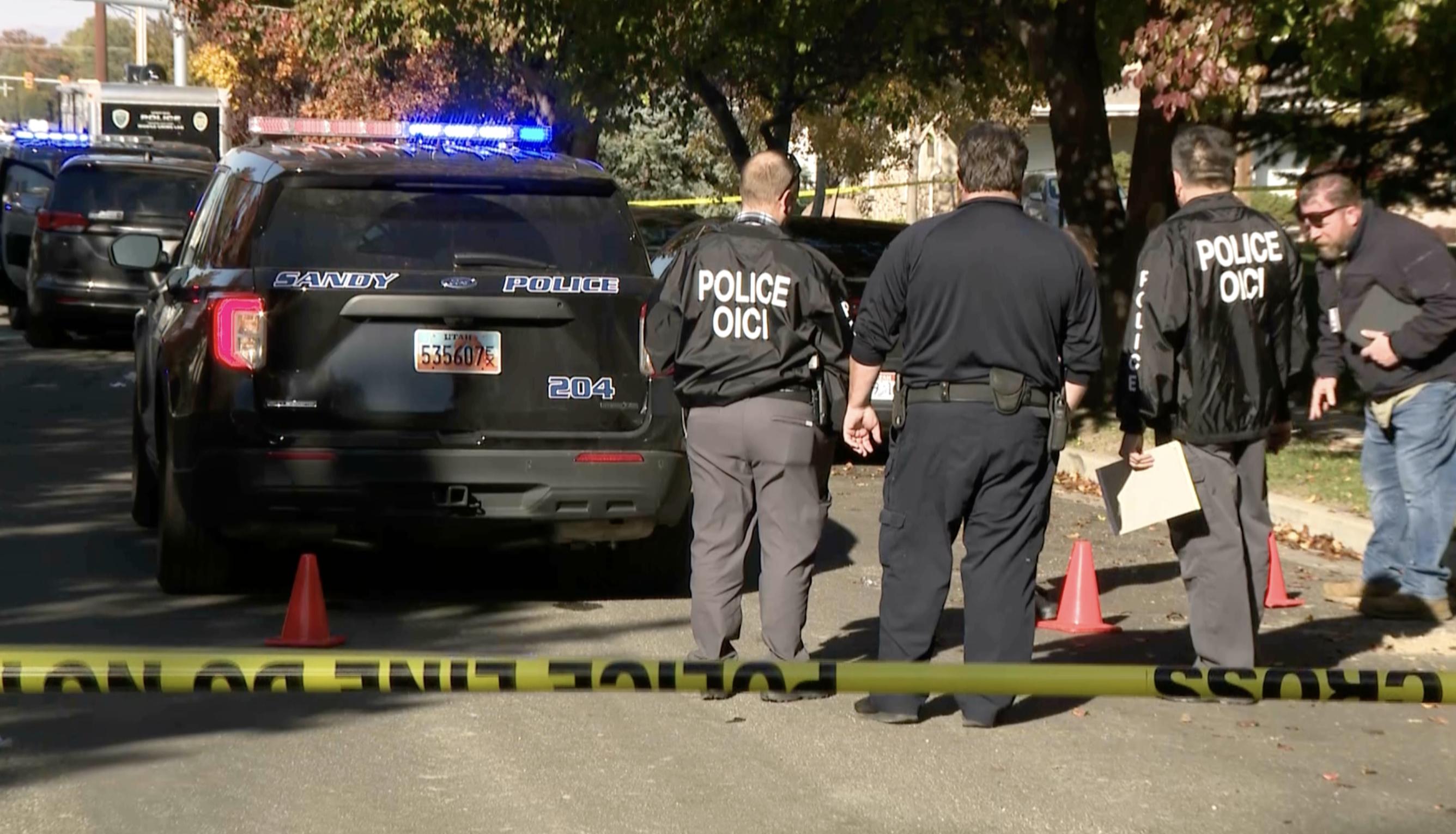 A 16-year-old in a stolen vehicle was injured in an incident that culminated with an officer-involved shooting near 9000 S. Monroe Street (250 West) in Sandy on Thursday. Police say he was taken to a hospital but later died from his injuries.