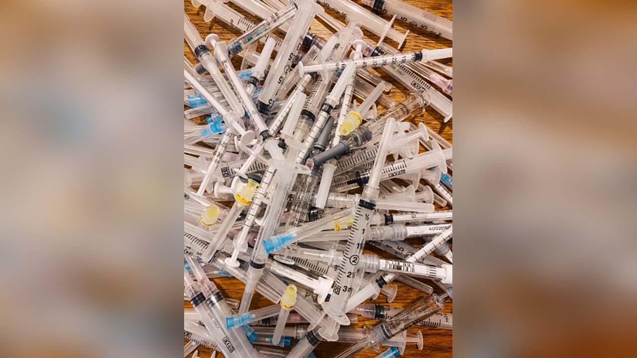 The many shots Shelby Stewart had to take during IVF.