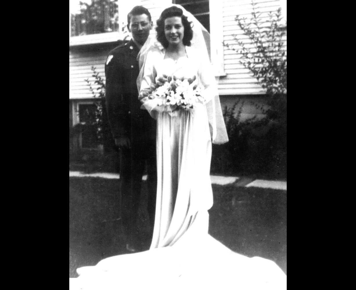 Wayne O. Ursenbach, left, seen in an undated photo, is a World War II veteran, explosives researcher, man of faith, husband and father. He will turn 100 years old on Dec. 4.