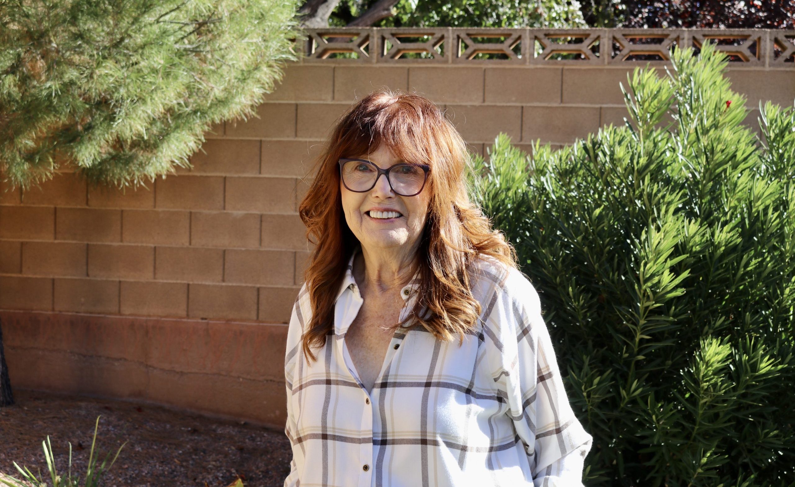 Donna MacBean, 2023 Women of the Year Honoree, stands at her home where she runs the nonprofit organization Neighborhood Connection, St. George, Oct. 30.