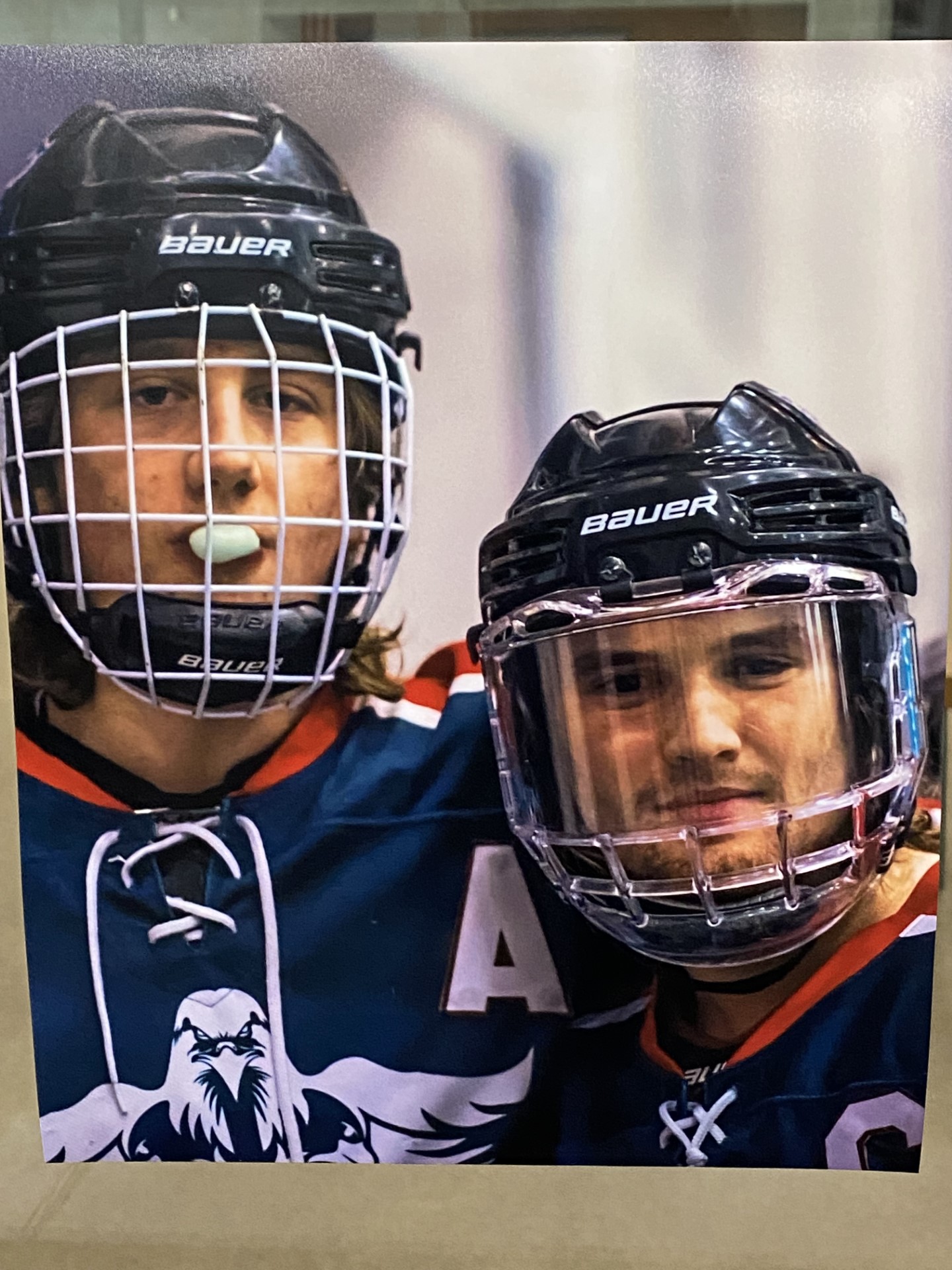 Cousins River Manning, 18, and Gage Manning, 17, were active members in the local hockey community. They were ejected in a car crash last year and killed. Troopers shared their story Thursday to encourage others to wear their seat belts. 