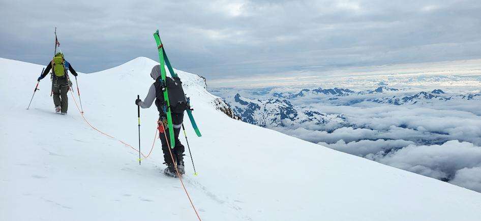 Wasatch Mountain Guides offers both tours and avalanche courses in the backcountry.