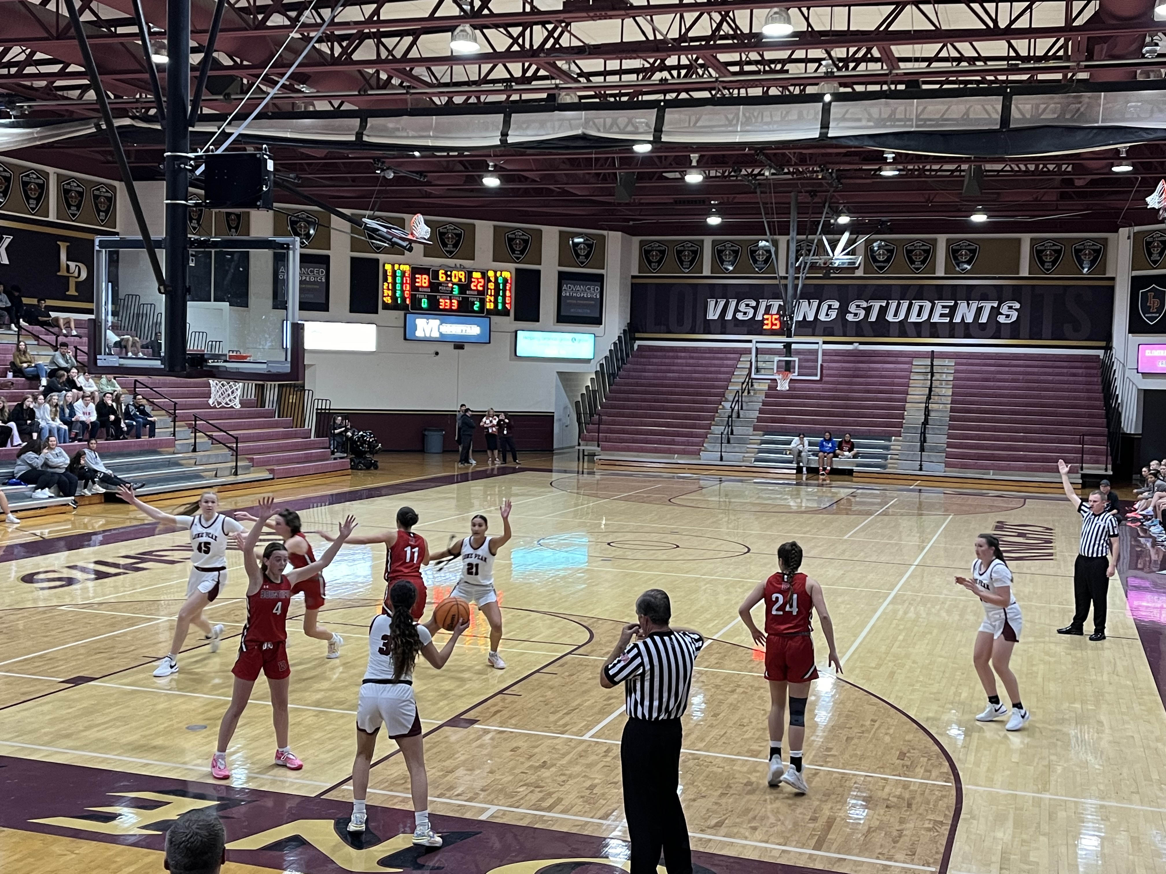 Lone Peak girls basketball takes down Bountiful in 68-61 win