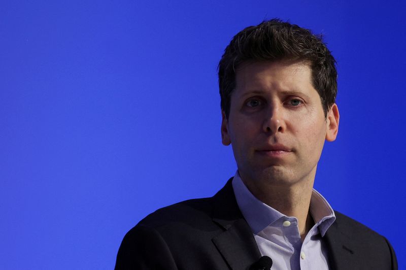 Sam Altman attends the Asia-Pacific Economic Cooperation CEO Summit in San Francisco, Thursday. Altman is returning as CEO of OpenAI just days after his ouster.