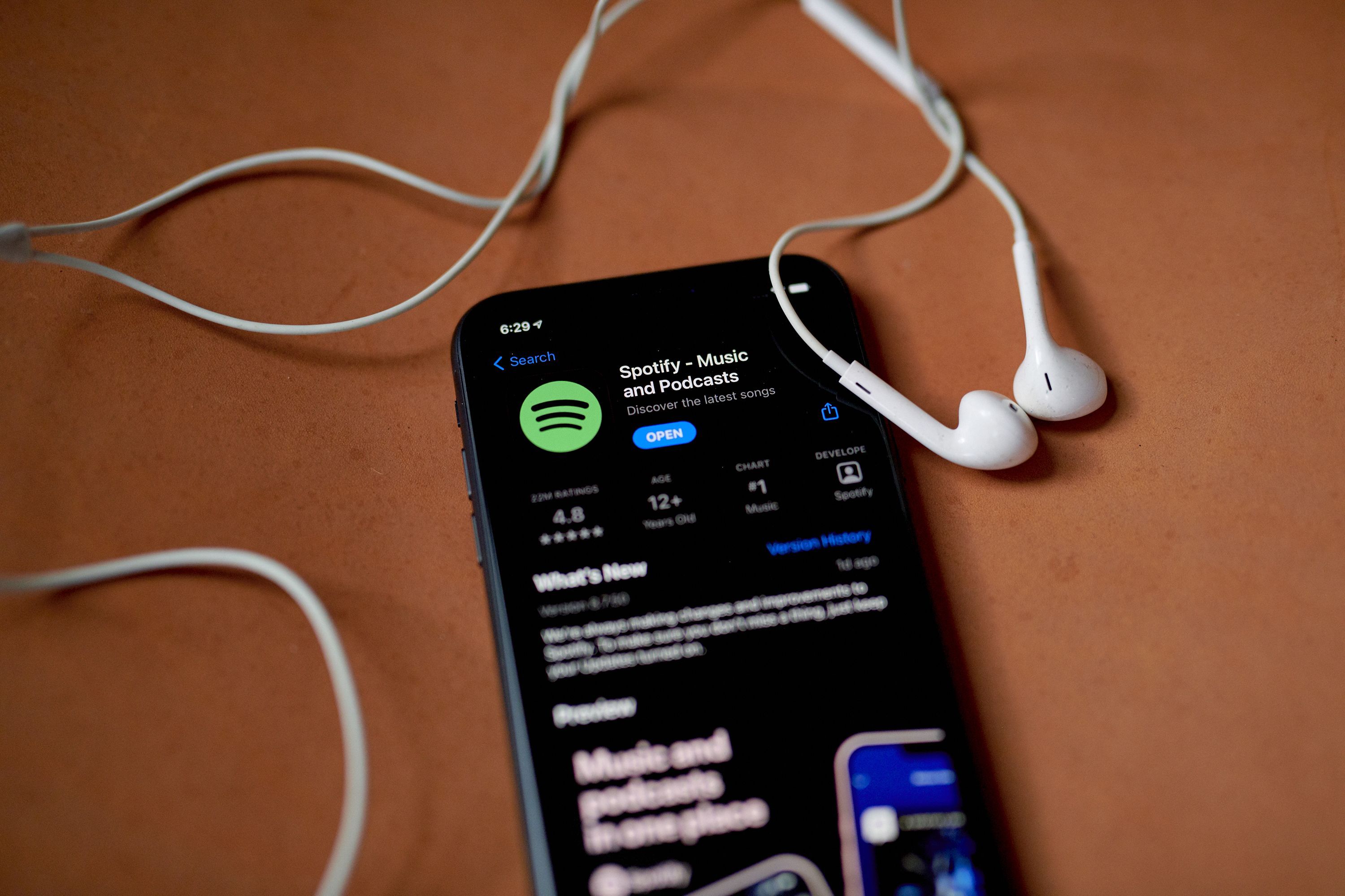 Spotify's new royalty system means so-called functional noises like the sound of rainfall will earn significantly less than traditional music files.
