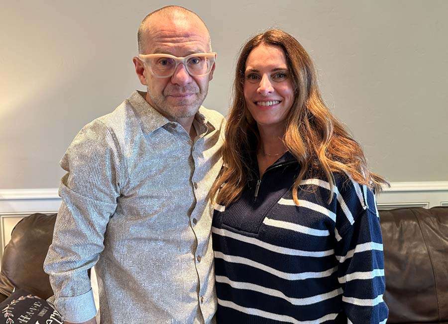 John Allred is with his wife Nanette Allred. John was recently diagnosed with ALS, also known as amyotrophic lateral sclerosis or Lou Gehrig’s disease.