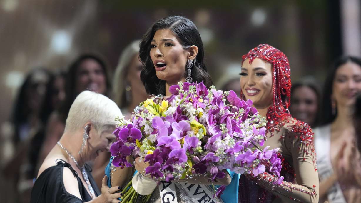 Miss Nicaragua, Sheynnis Palacios, is named Miss Universe at the 72nd Miss Universe Beauty Pageant in San Salvador, El Salvador, Nov. 18. The director of the Miss Nicaragua pageant is accused of intentionally rigging contests as part of a plot to overthrow the government.