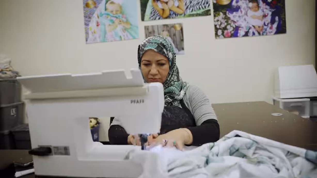 An inside look into how Minky Couture blankets are made