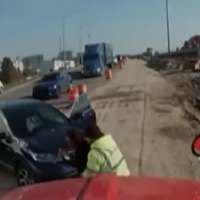 Have You Seen This? Truck driver jumps into action to save choking woman