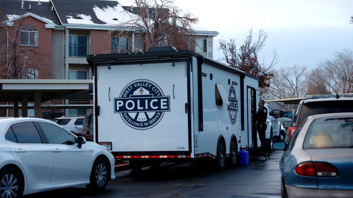 A man was shot and killed by law enforcers at a senior living center in Sandy on Friday.