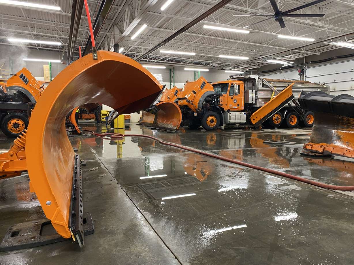 UDOT snowplows are ready on Friday. Snowplow drivers geared up for weekend snow and whatever other storms line up for December.