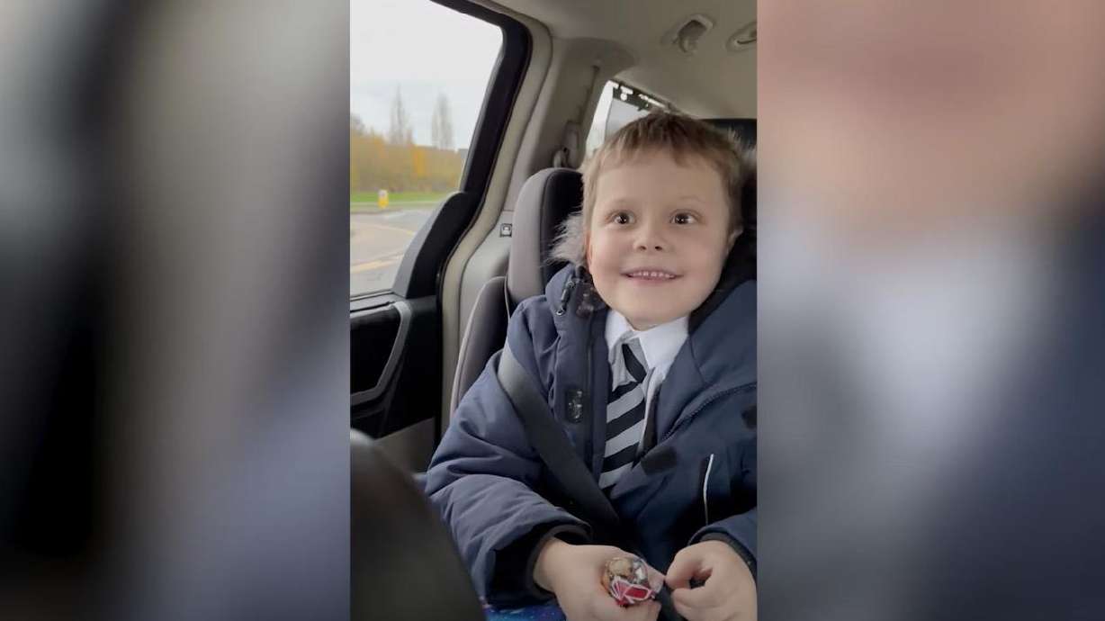 Milo Joyce, a 6-year-old boy, shares excitement about his Nativity role in a viral video.