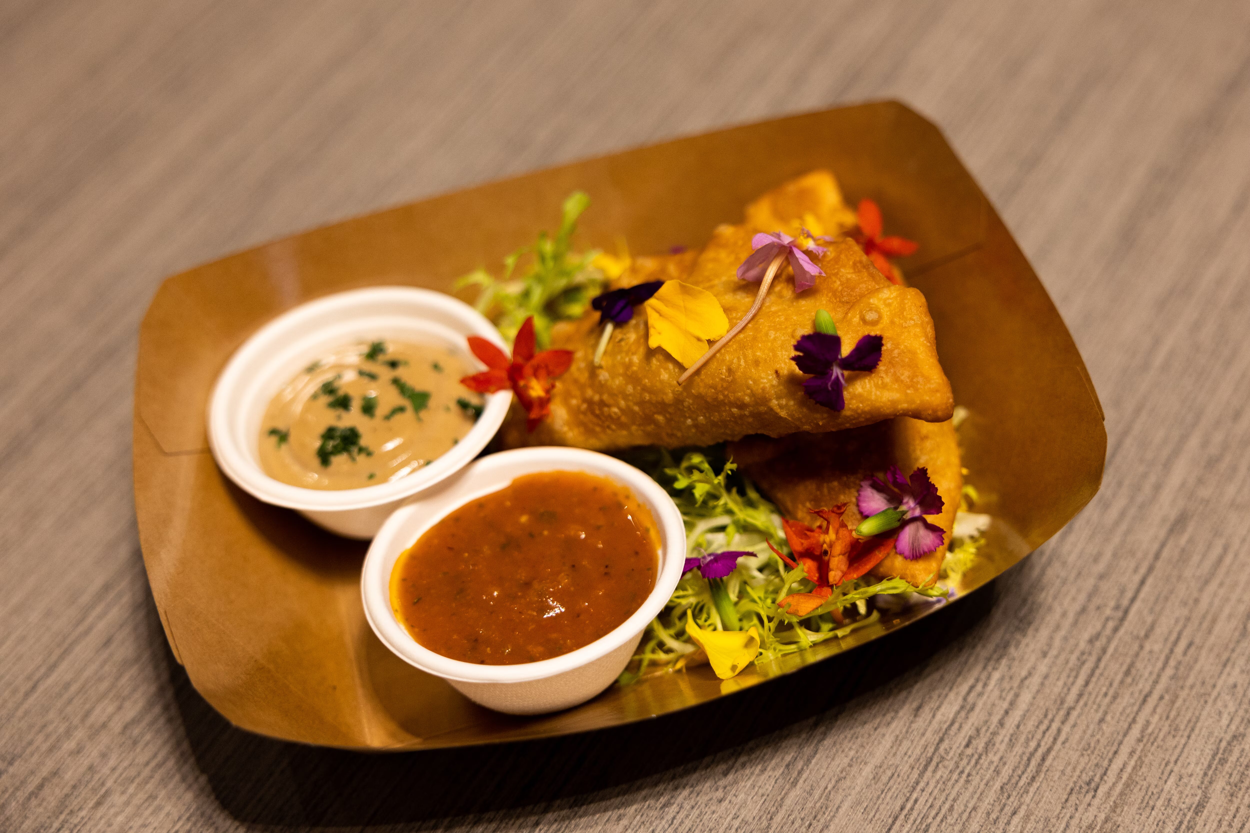 Beef empanadas at The Jazzmen's Kitchen.