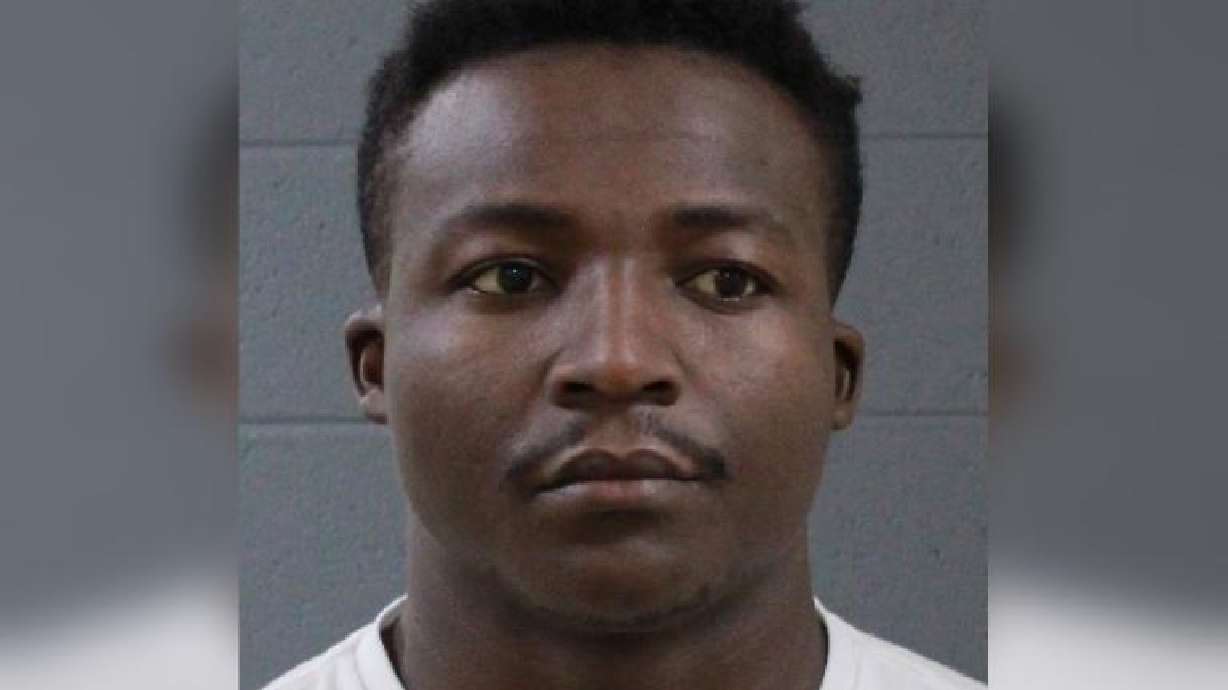 Booking photo of Raymond Kapongo, 29, who was sentenced on two counts of forcible sexual abuse during hearing held in 5th District Court in St. George, Nov. 16.