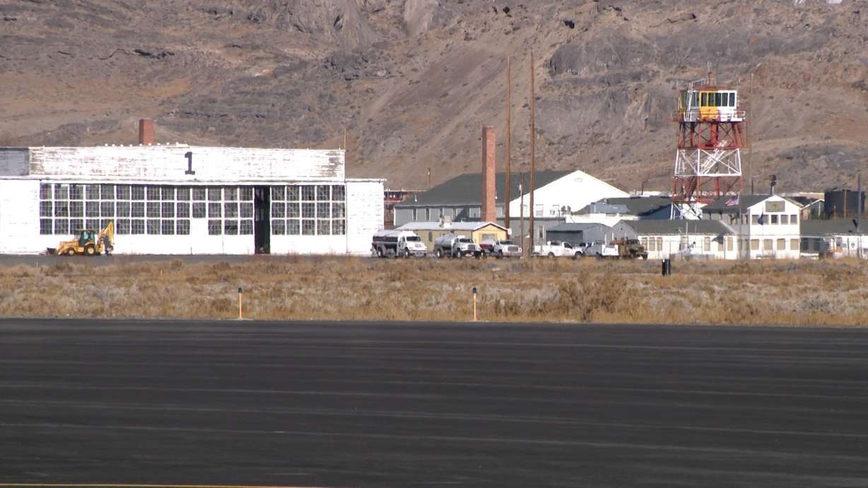 The Historic Wendover Airfield is shown Tuesday in Wendover, Utah. The town is one of six being considered as the new home for the National Championship Air Races, but money is needed for repairs.