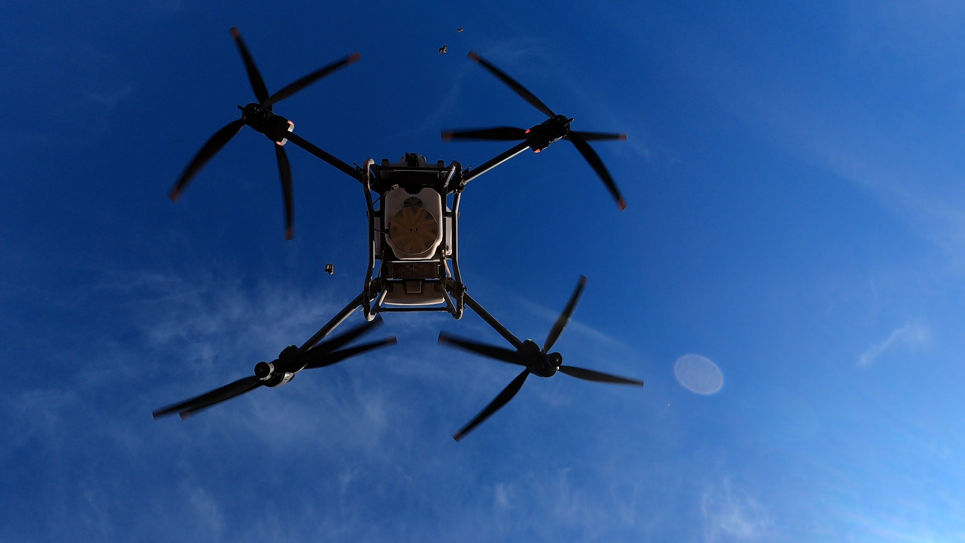 A drone is taking the place of a tractor, for a Box Elder County farmer.