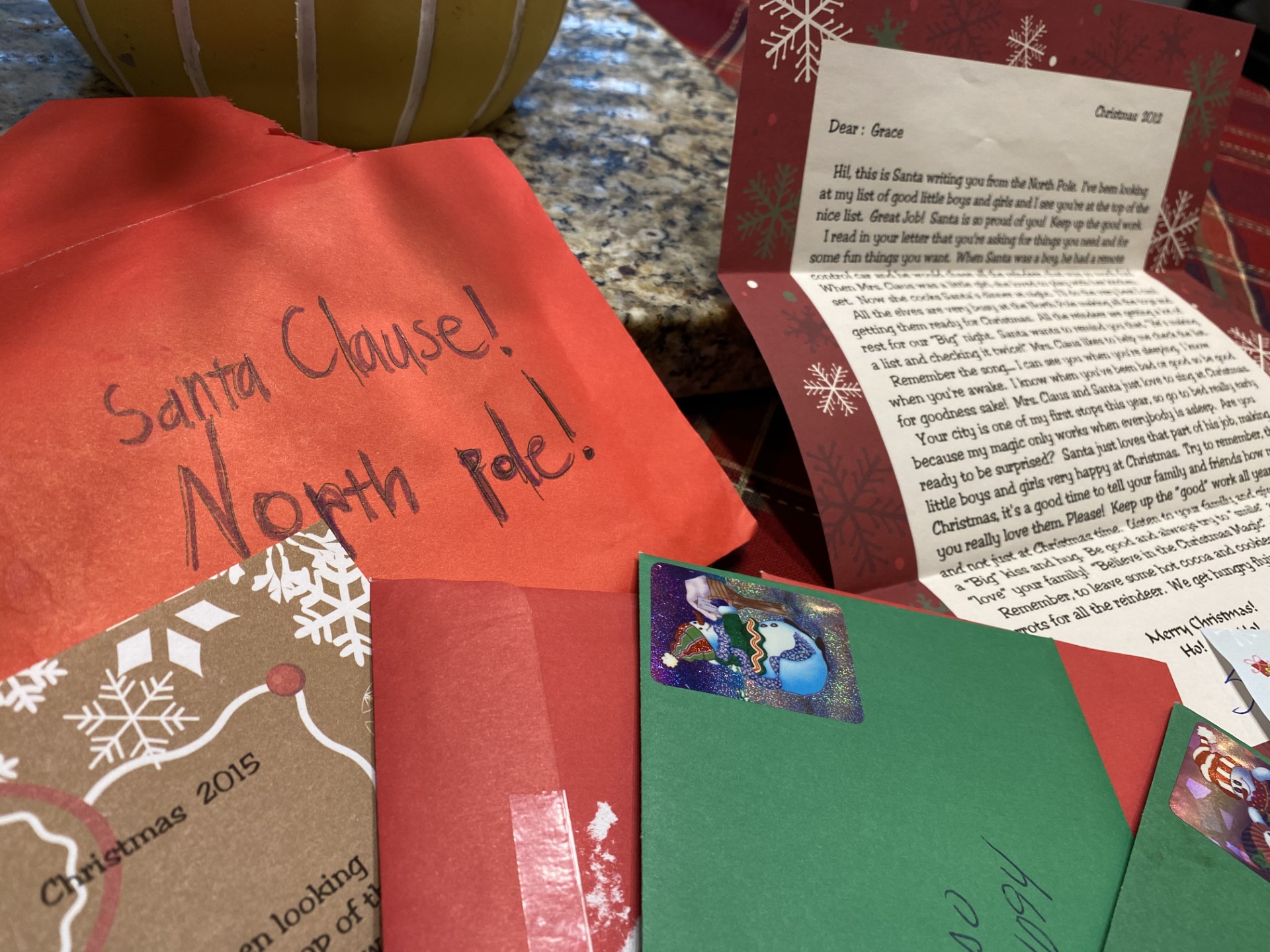 The letters are often hand-written and always heartfelt. For the past 20 years, Ray Berrett has been delivering these letters to Santa.