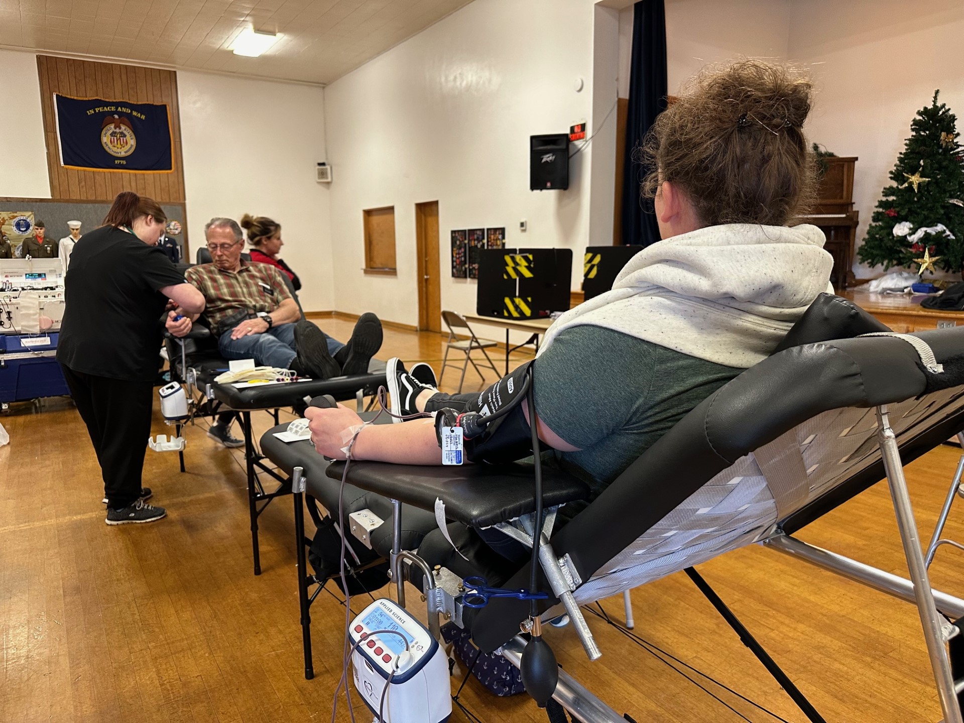 The American Red Cross is making a plea for more blood donations to keep up with the overwhelming demand.