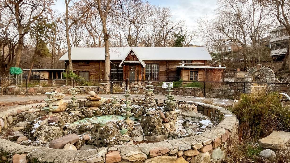 The exterior of the Allen lodge of Allen Park is pictured on Sunday. The space is slated to remain a mixture of art, nature and history moving forward, according to an adaptive reuse and management plan final draft released on Monday.