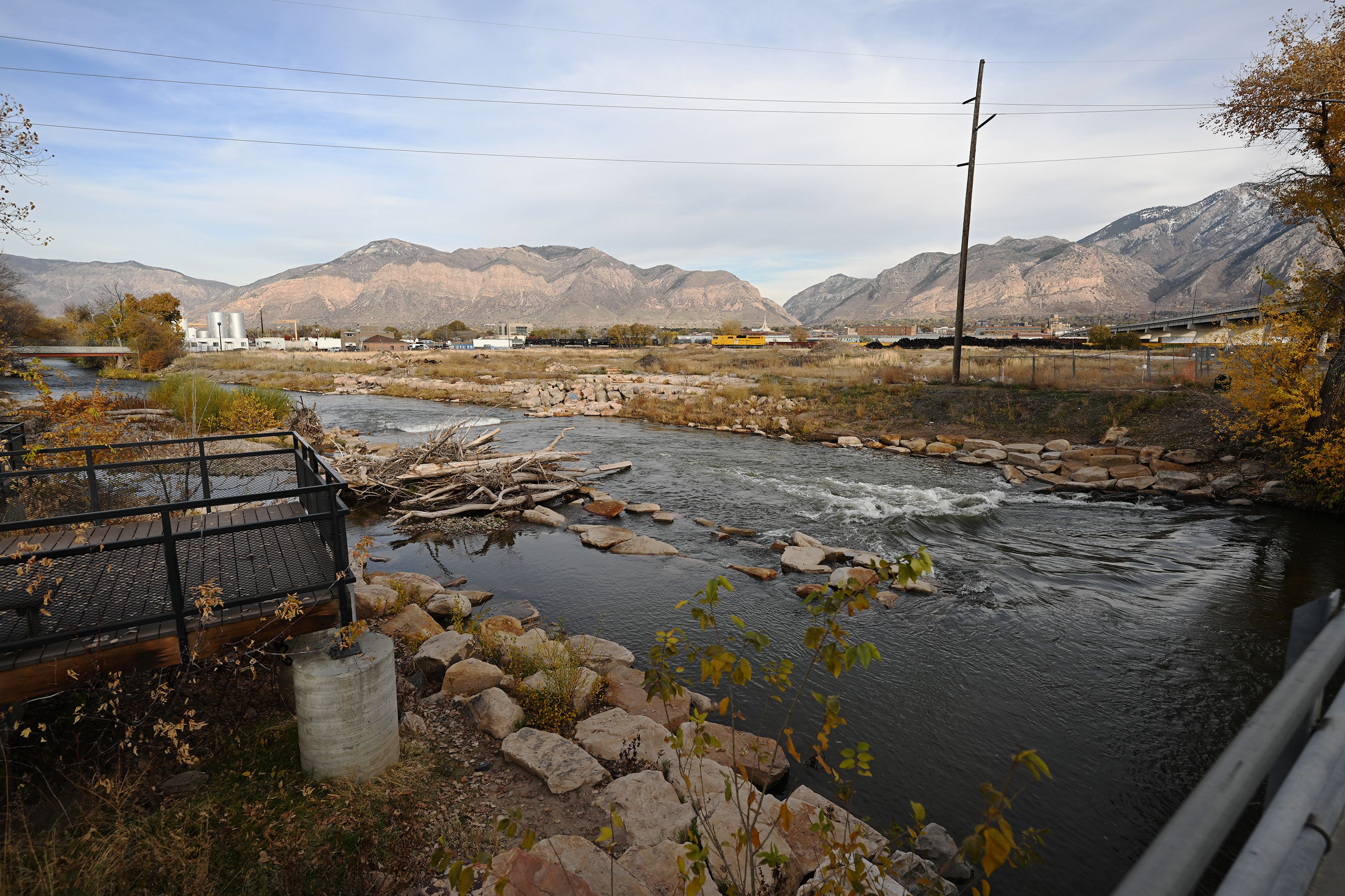 A former Superfund site in Ogden, photographed on Nov. 13, is being discussed as a possible recreation spot for the city.