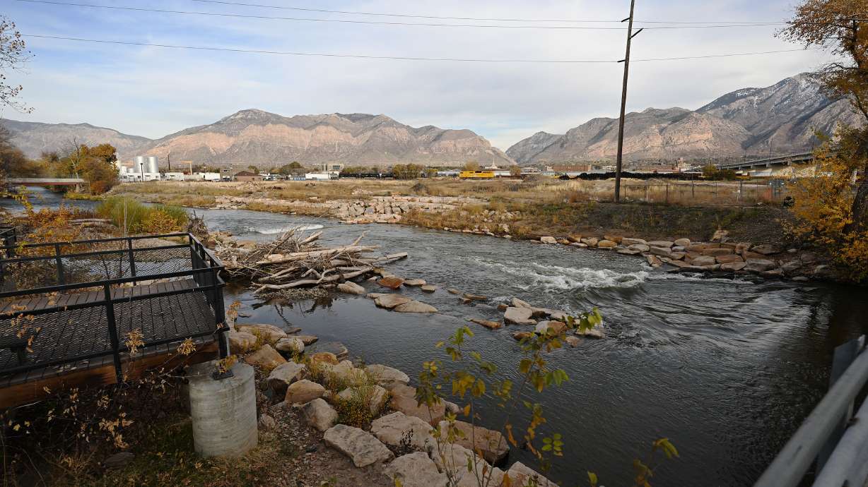 A former Superfund site in Ogden, photographed on Nov. 13, is being discussed as a possible recreation spot for the city.