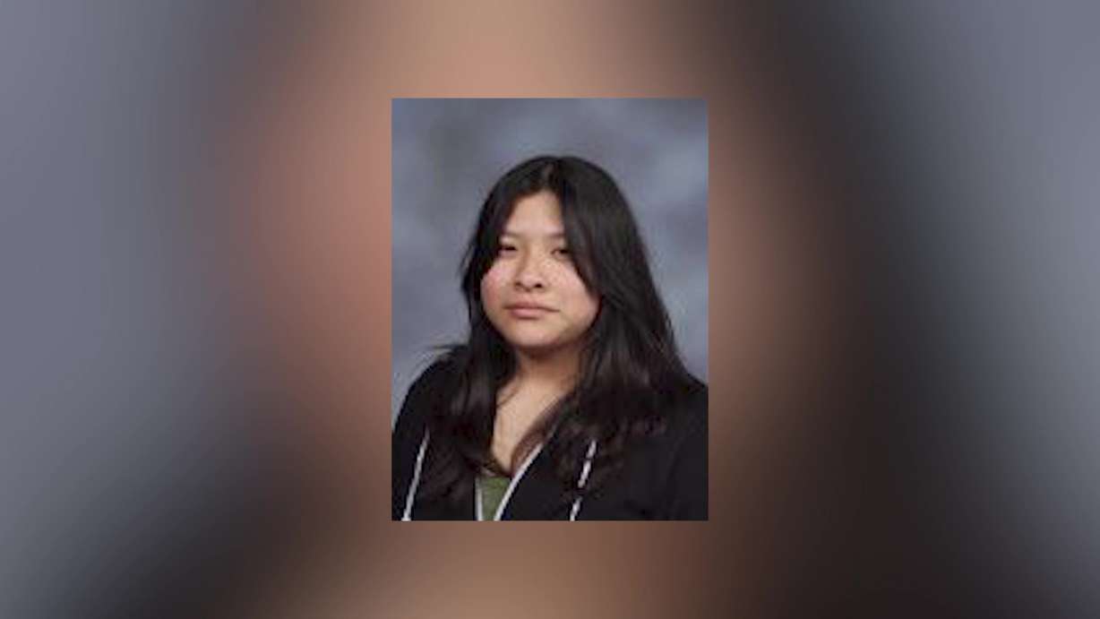 A school photo of Karina Marquez.