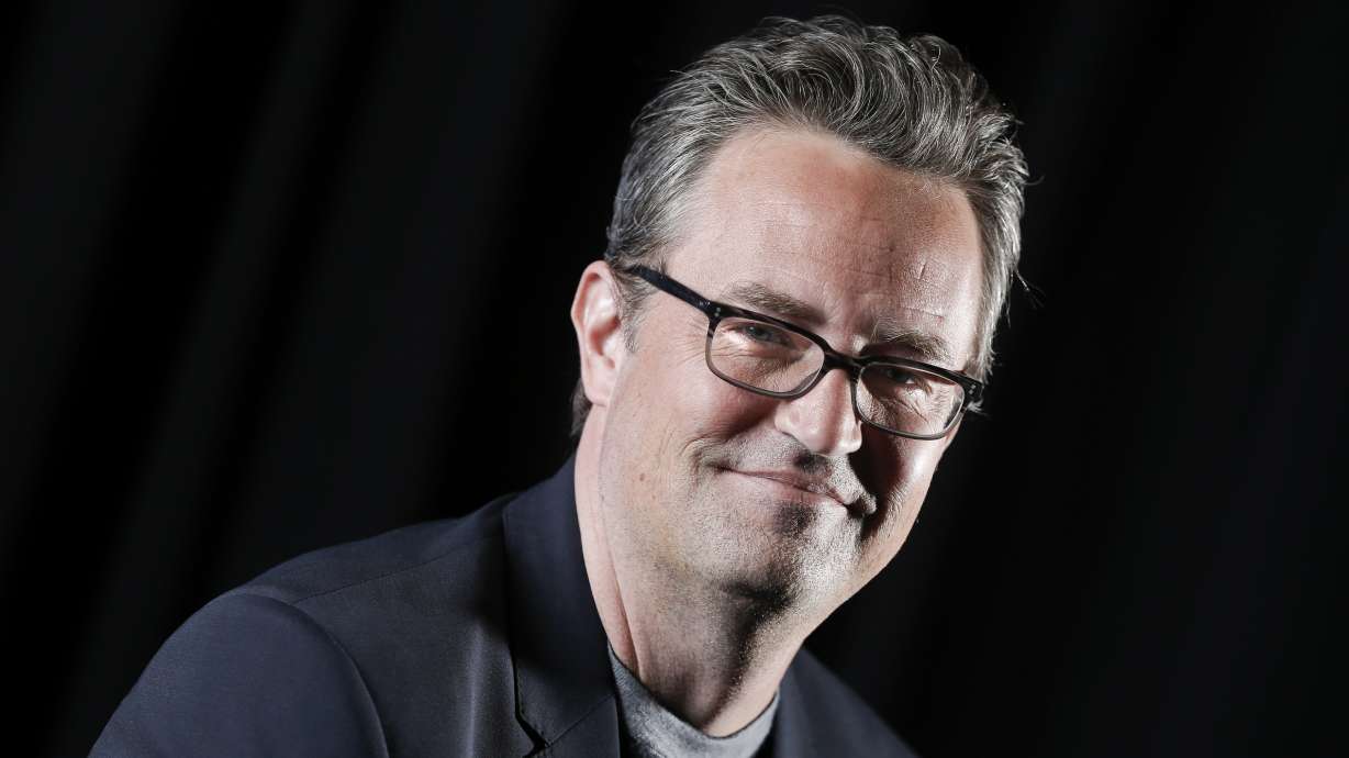 Matthew Perry poses for a portrait on Feb. 17, 2015, in New York.