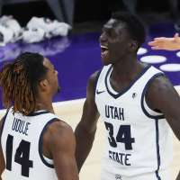 Utah State beats UNLV on the road in final seconds for 15th straight win
