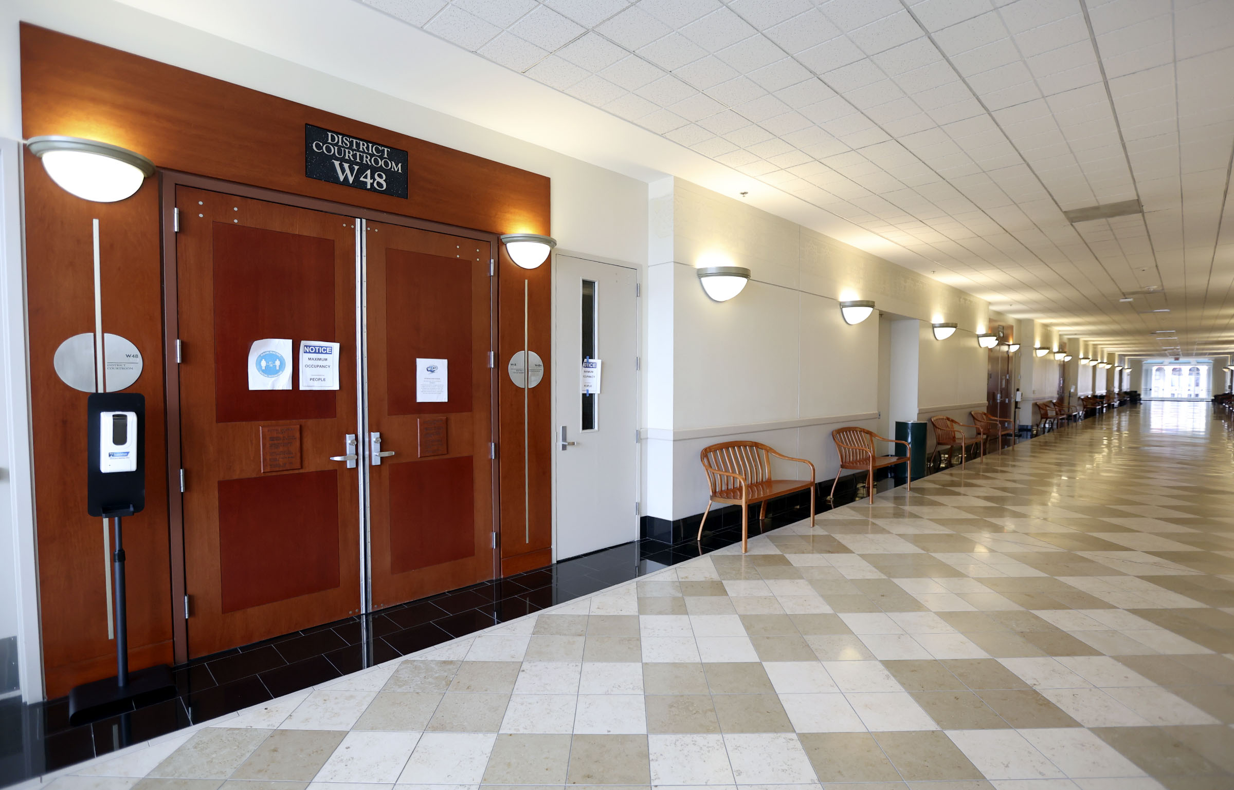 A Magna man was sentenced to prison on Tuesday for shooting, killing his 18-year-old neighbor in front of his home almost seven years ago.