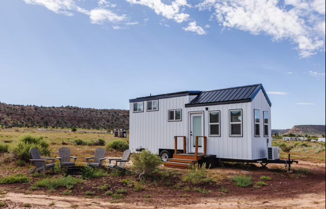 This tiny home was stolen from Zion Tiny Homes in Apple Valley, Washington County, seen in this undated photo.