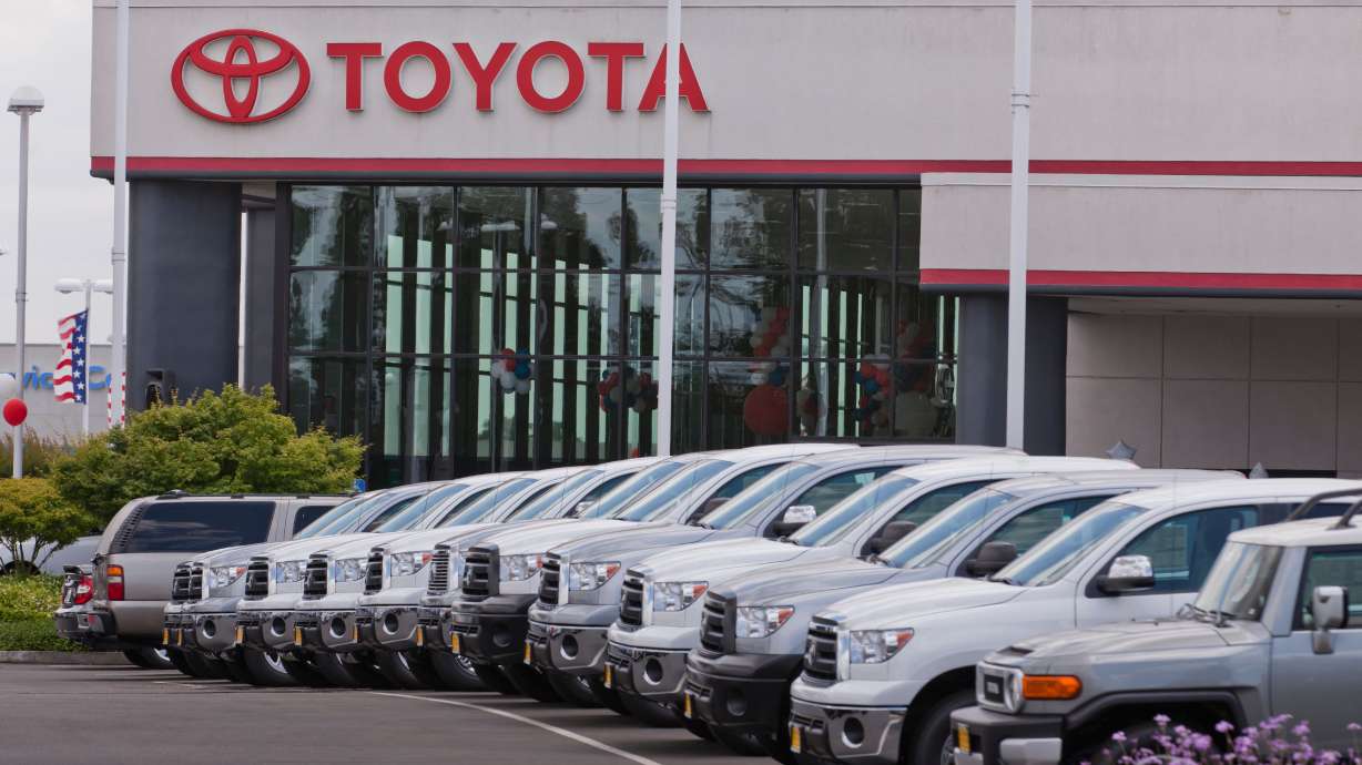 Toyota is recalling about 1 million cars and SUVs in the United States due to a possible defect that could cause the passenger airbag to fail to deploy in a crash.