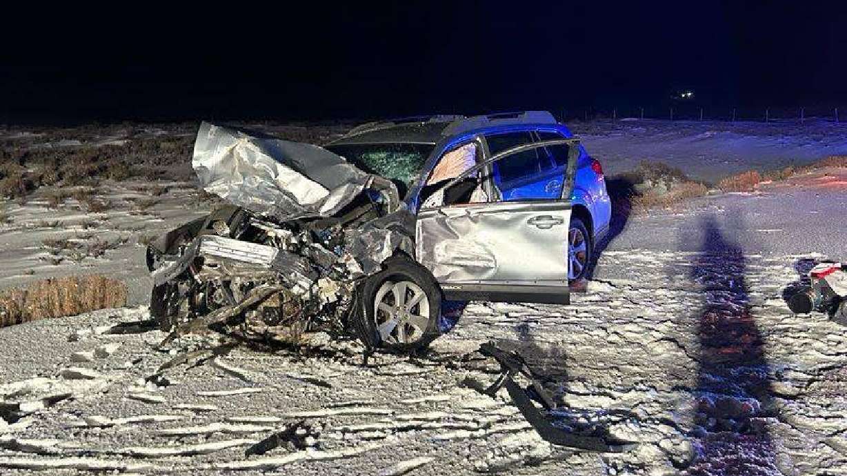One person was critically injured after a three-vehicle crash on U.S. 6 in Wasatch County on Saturday.