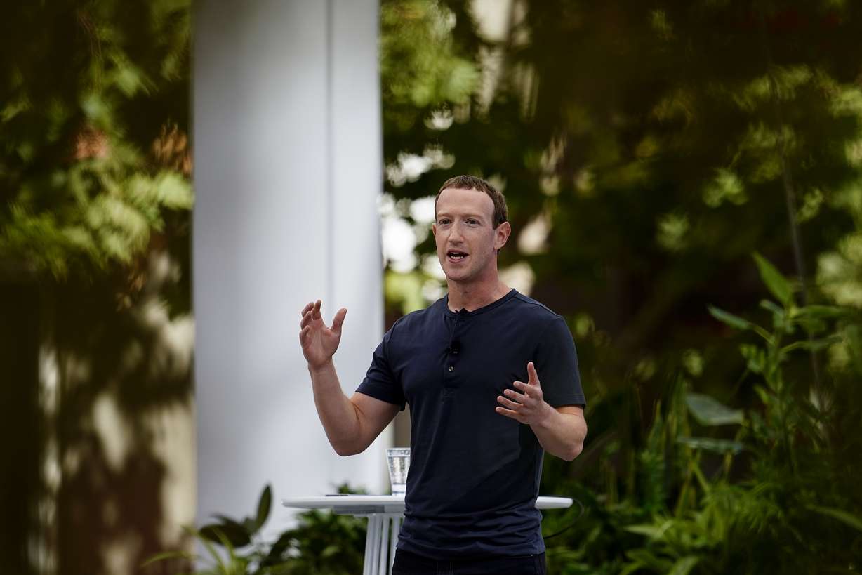 Meta CEO Mark Zuckerberg speaks at the Connect developer conference on Sept. 27, in Menlo Park, Calif. In October, dozens of U.S. states sued Meta for harming young people and contributing to the youth mental health crisis by knowingly and deliberately designing features on Instagram and Facebook that addict children to its platforms.