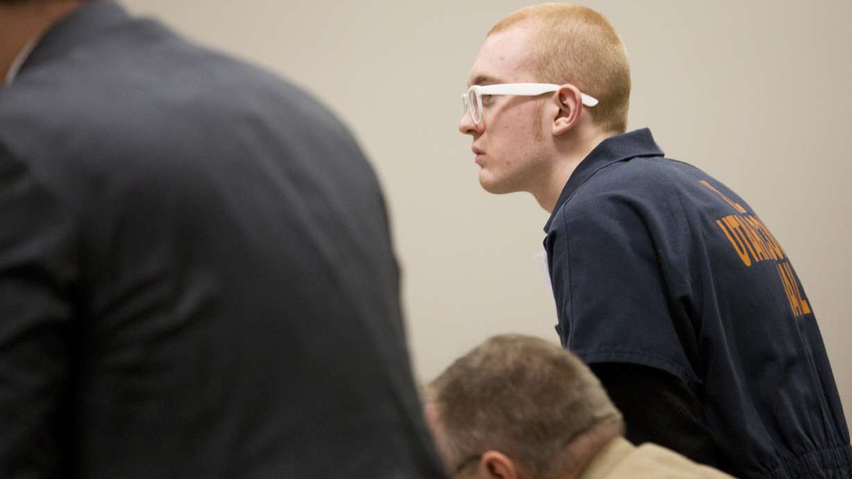Tyerell Przybycien is sentenced in Provo's 4th District Court on Dec. 7, 2018. The Utah Court of Appeals has rejected a his request to appeal his sentence for assisting in a classmate's suicide, ruling his lawyer did not perform deficiently.