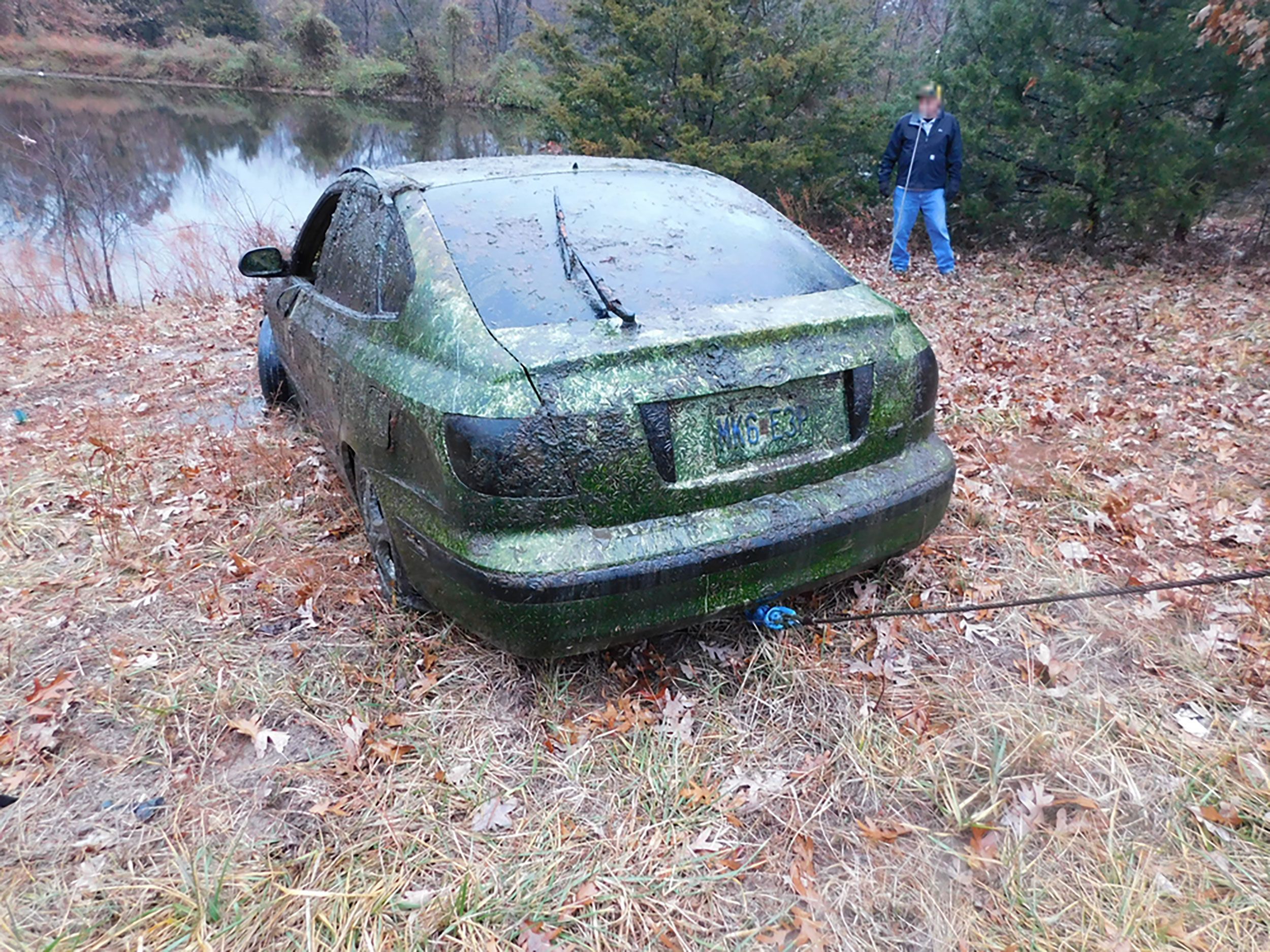 A Hyundai belonging to Donnie Erwin was found after a YouTuber went searching for clues related to the man's disappearance 10 years ago.