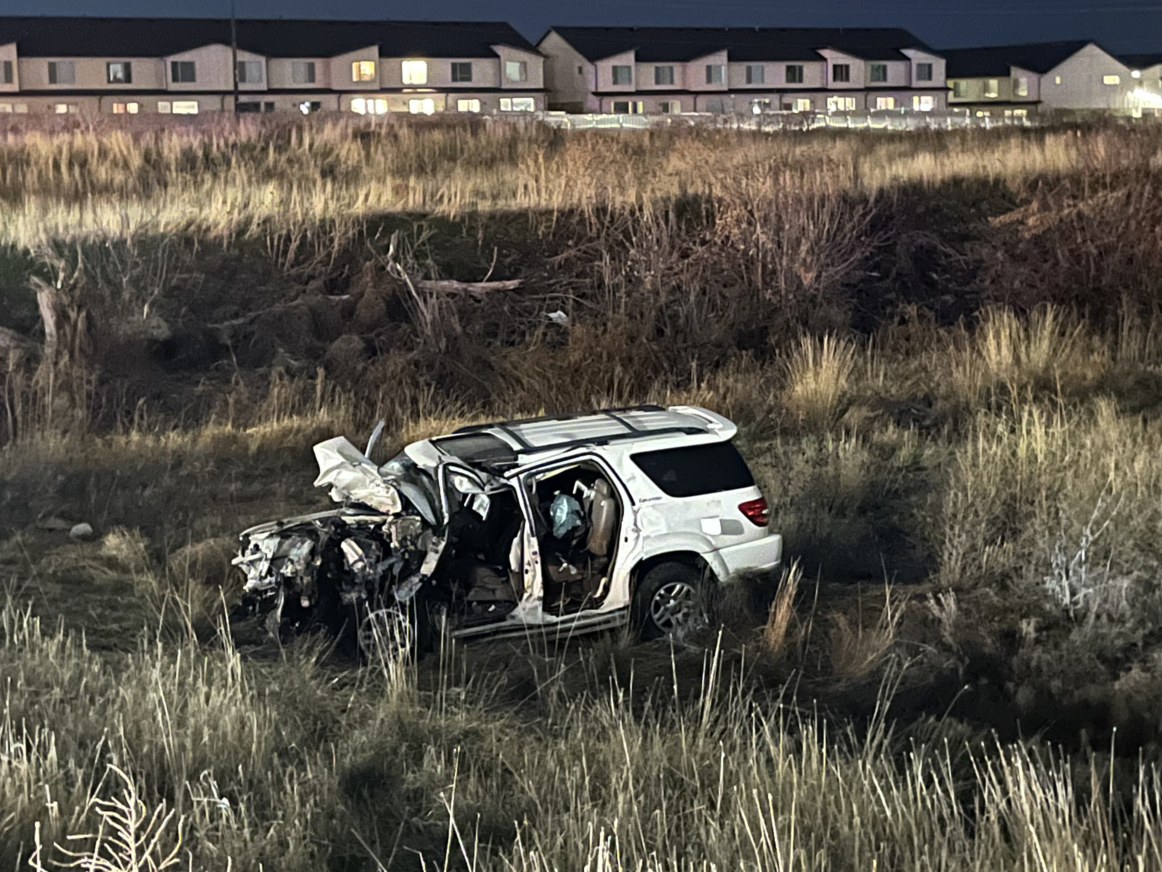 A woman died and another driver was seriously injured after a head-on rollover crash in West Haven Tuesday afternoon.