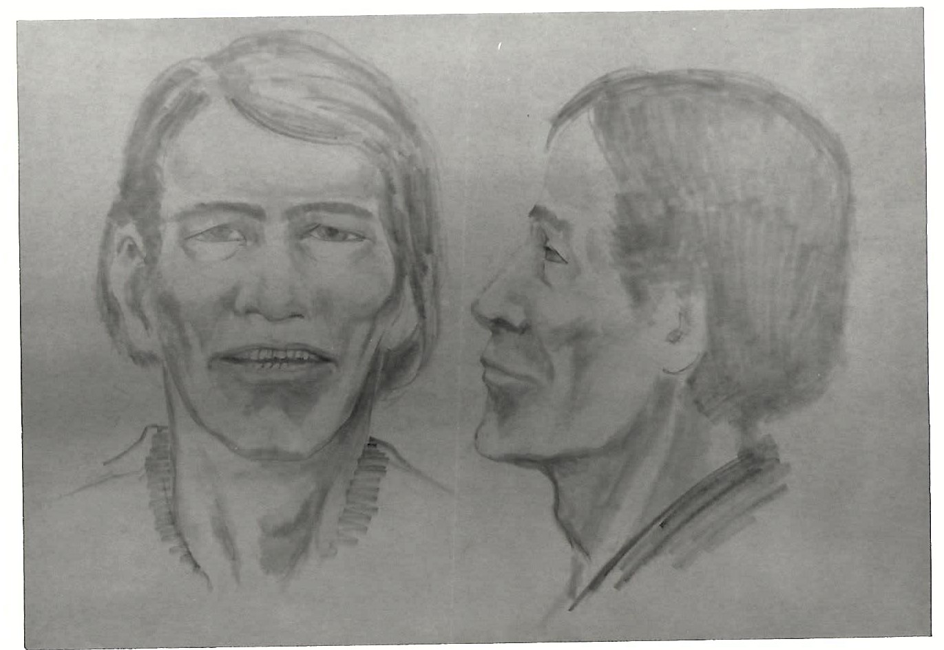 A sketch of Luis Alonso Paredes. His body was found in a shallow grave 47 years ago, and the Mohave County Sheriff's Office announced Tuesday that the remains have been identified.
