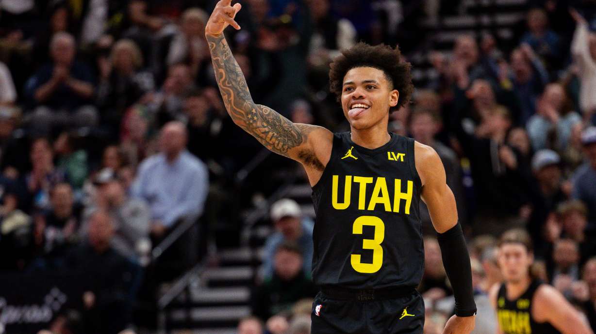Keyonte Hamilton Keyonte George's 'massive' 4th quarter key to Jazz win over Heat and ...