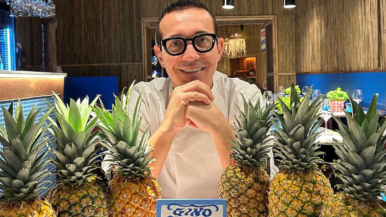 Gino Sorbillo has created uproar in Italy with his pineapple pizza.