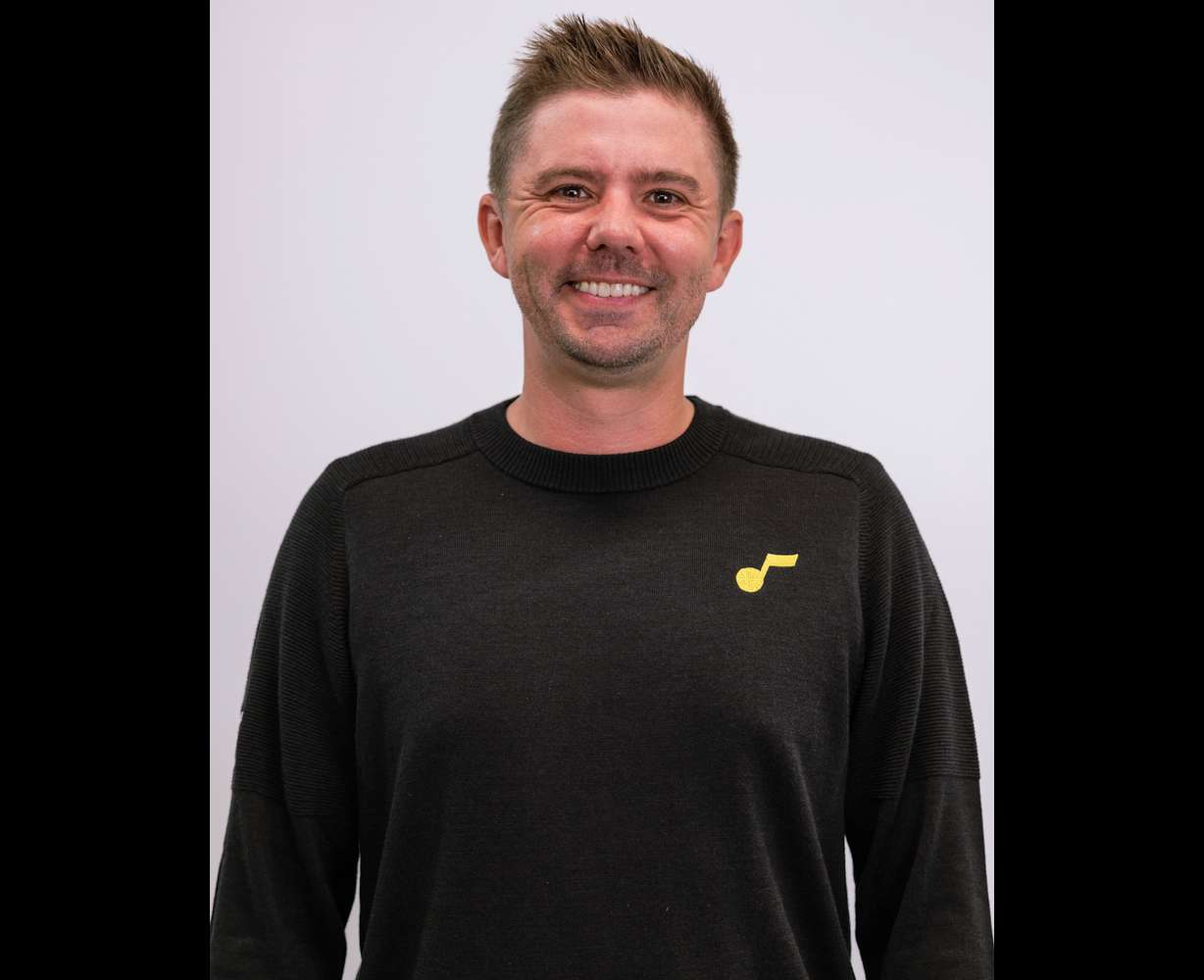 George Rodman, Utah Jazz VP of analytics and game strategy, is pictured in this team photo, Oct. 2, 2023.