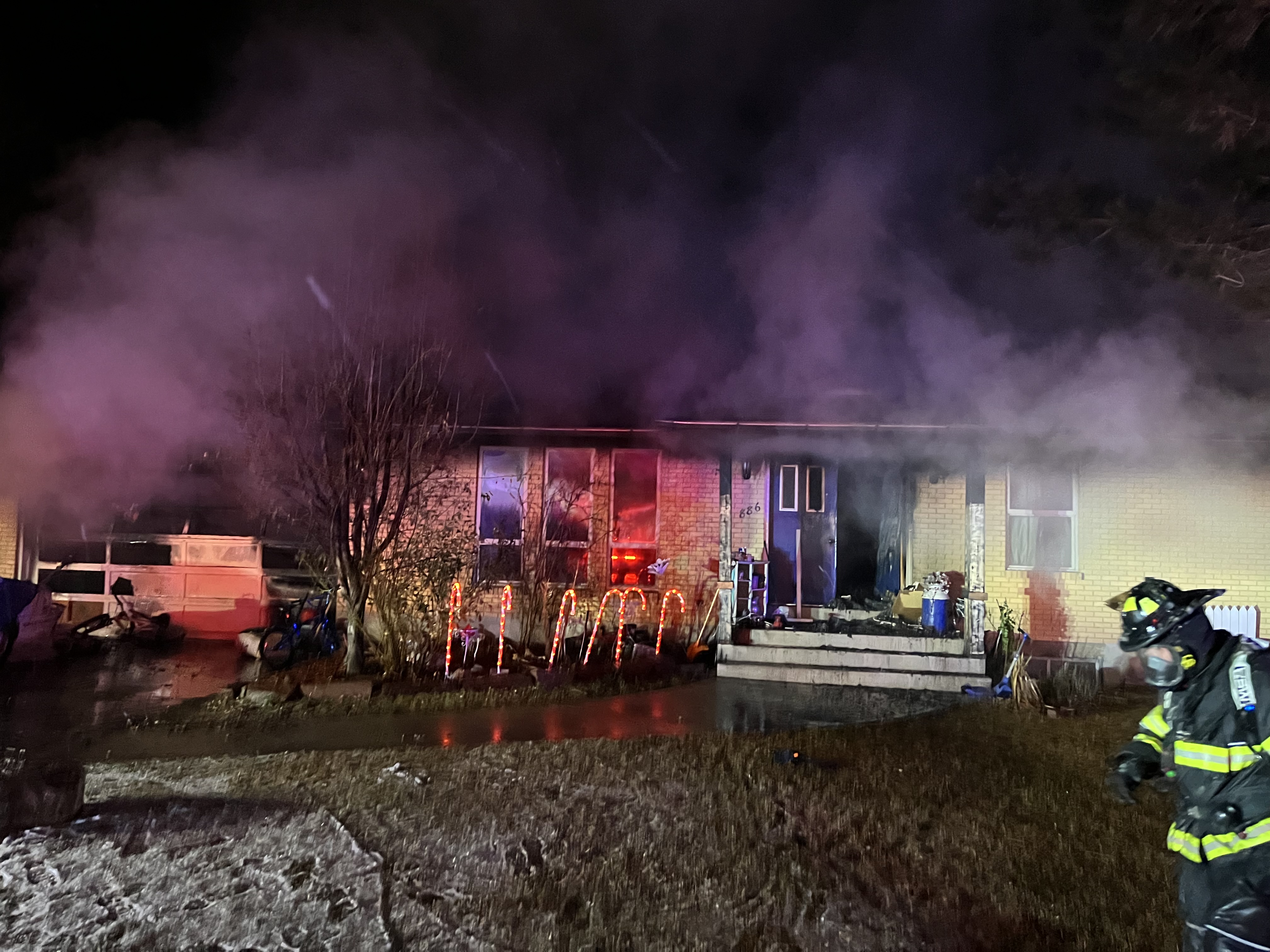 A Spanish Fork home is considered a total loss after a fire late Thursday.