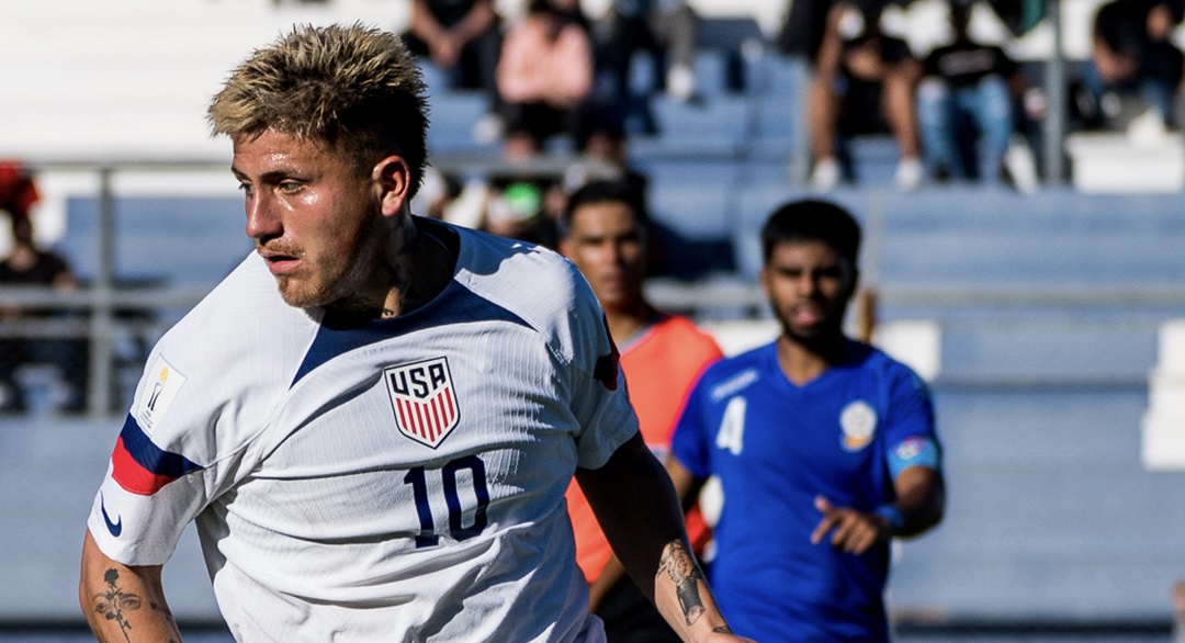 Diego Luna plays for the U.S. U-20 team. He earned his first senior team call-up on Friday.