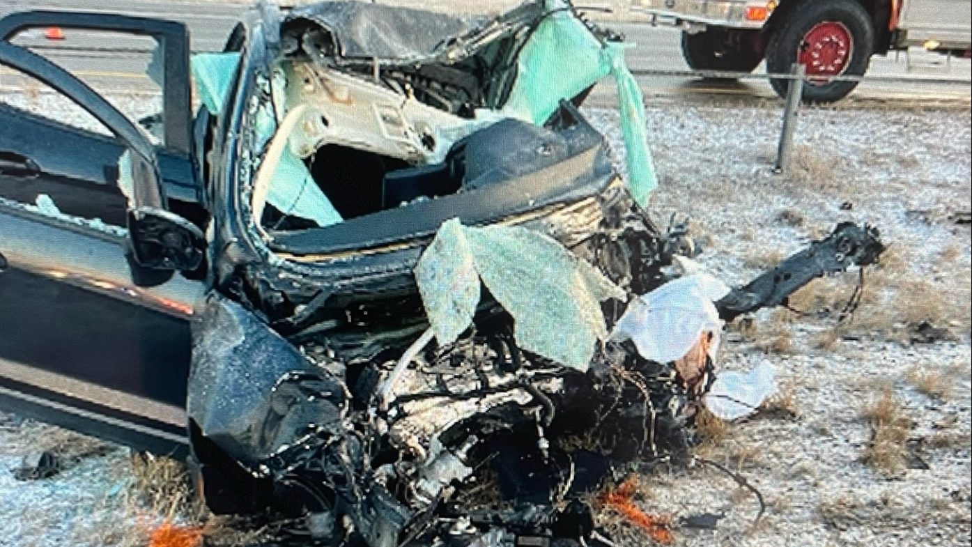 A crash Saturday on I-84 near Morgan between a car going the wrong way and a semitruck killed the driver of the car, pictured here, and sent her 2-month-old baby to the hospital, according to the Utah Highway Patrol.