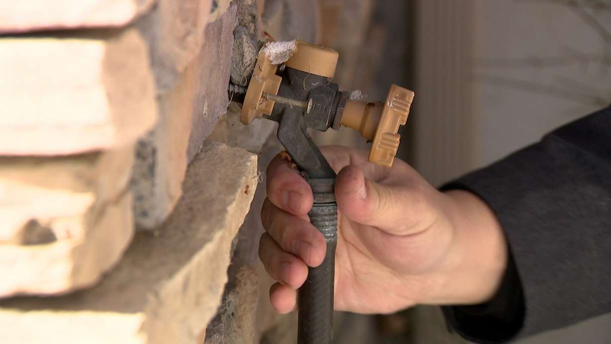 Some of the most annoying problems inside your home can start with negligence outside as Utahns face freezing temperatures. Outdoor hoses could freeze, break and cause flooding, Zack Craghead, owner of Mike Norr Plumbing in Tremonton, said Monday.