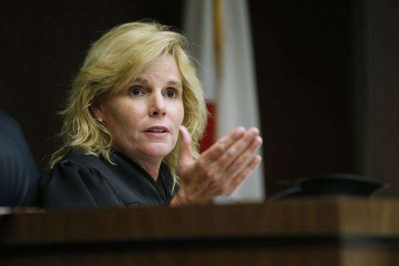Judge Carol-Lisa Phillips, pictured on Oct. 25, 2016 in Fort Lauderdale, Fla., ruled a lawsuit filed by the families of the 17 killed in the 2018 Parkland, Fla., school massacre and survivors against Former Marjory Stoneman Douglas High School School Resource Officer Scot Peterson, who was on campus, can go forward, rejecting his motion to dismiss the case before trial.